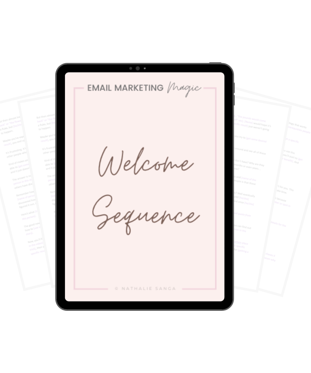 Email Template - Webinar Sequence