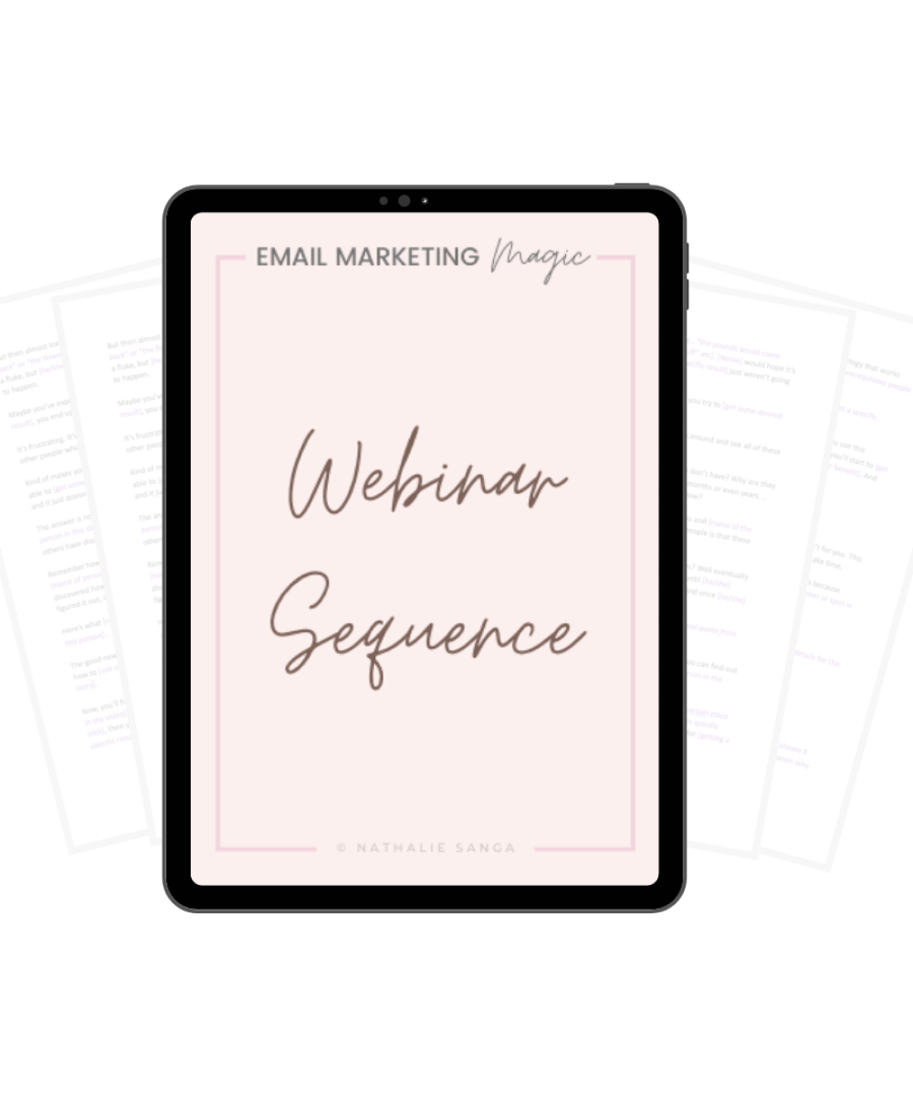 Email Template - Welcome Sequence